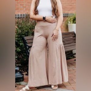 Bucketlist Gemma Wide Leg Pants Sz S